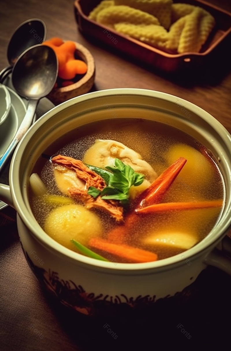 经典美食滋补虫草浓鸡汤摄影,高清,摄影图,摄影图片,图片大全,摄影图免费下载